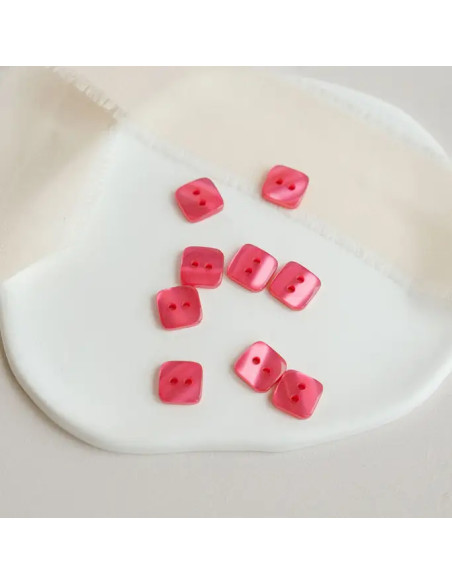 Bouton carré Smart 2 trous - Candy