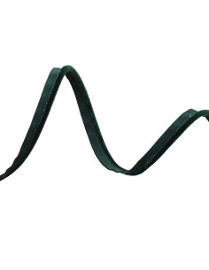 Velvet clothing piping - Fir green