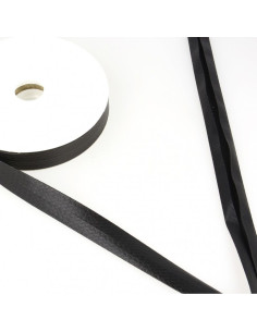 Metallic Lamé Bias - Black
