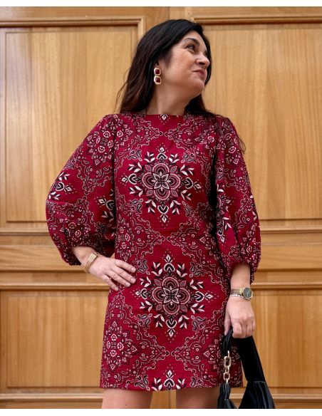 Patron de blouse-robe Dahlia - Clématisse Pattern