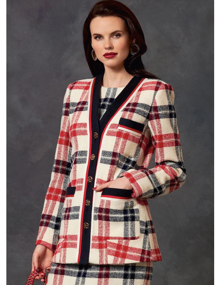 Jacket, dress, and skirt pattern - Vogue 1643