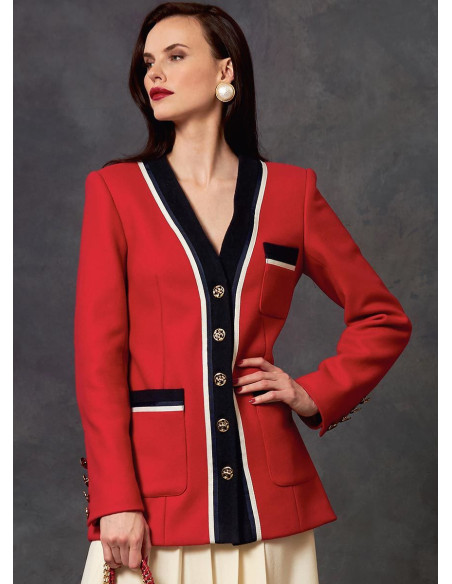 Jacket, dress, and skirt pattern - Vogue 1643