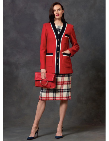 Jacket, dress, and skirt pattern - Vogue 1643