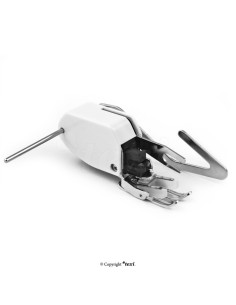 Double feed foot with right guide 2