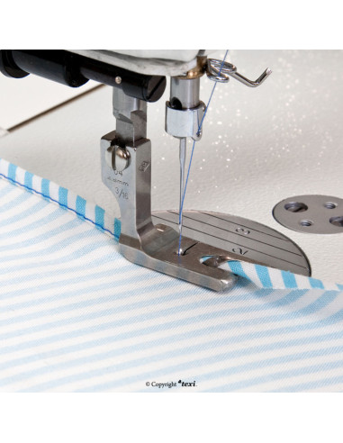 Double hemmer foot 1/8" (3.2 mm)