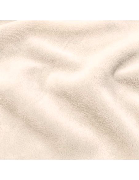 Smooth minky fabric - Ecru