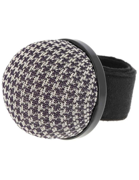 Adjustable Bohin bracelet for pins - Houndstooth