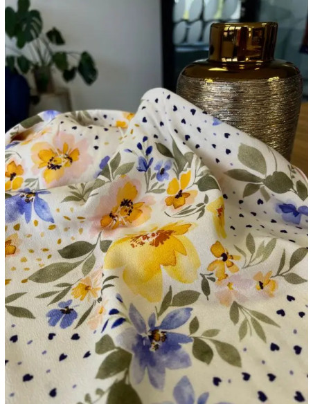 Tissu crêpe de viscose Mélia - My Dress Made