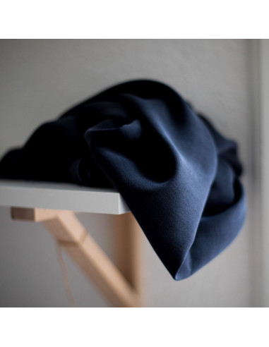 Tencel crepe fabric - Black