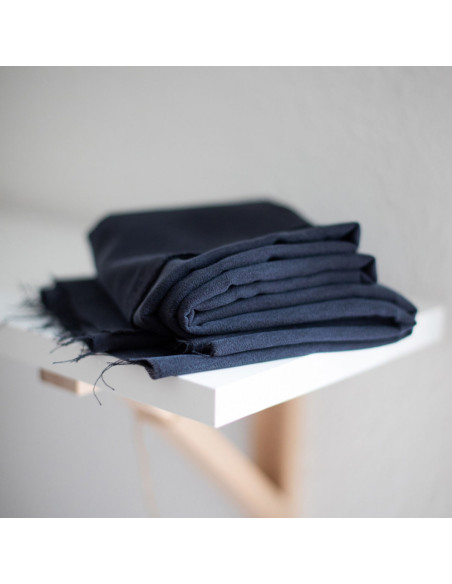 Tencel crepe fabric - Black