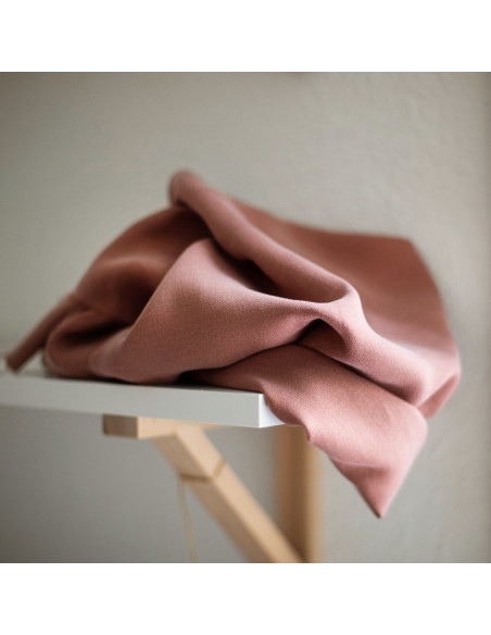 Tencel crepe fabric - Antique rose
