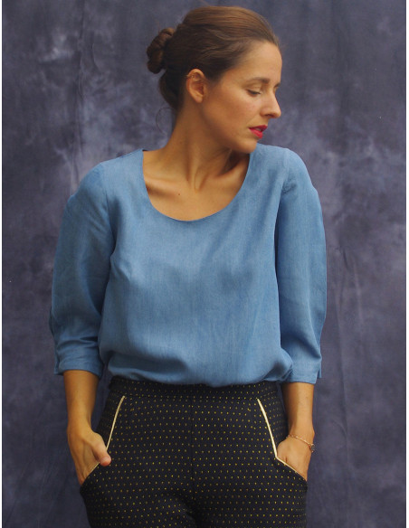Dress pattern, Niki top - Maison Fauve