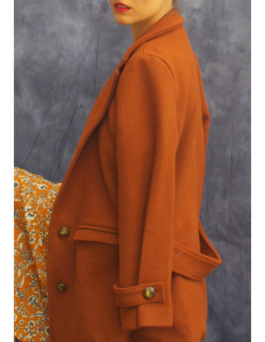 Ray Coat Pattern - Maison Fauve