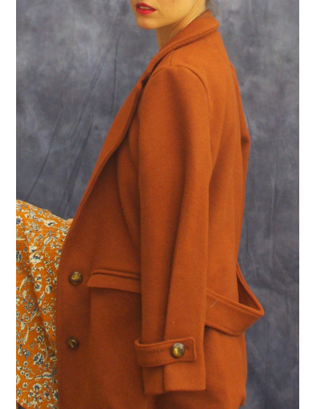 Ray Coat Pattern - Maison Fauve
