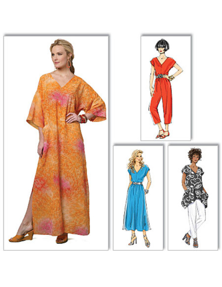 Pattern for top, dress, caftan, jumpsuit, and pants - Butterick 5652