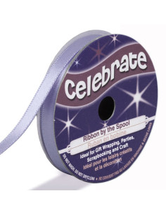 Celebrate satin ribbon lavender - 6 mm x 6 meters