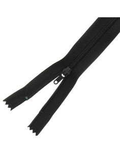 Nylon zipper Rascol - Black