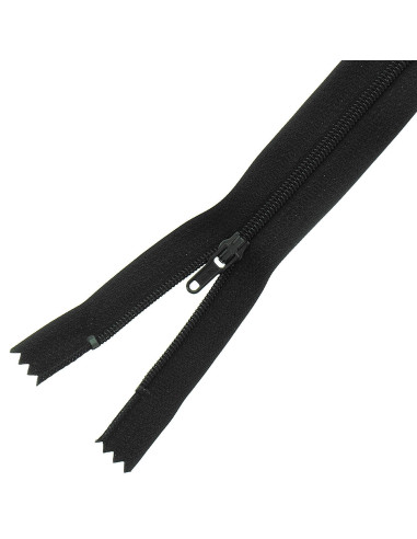 Nylon zipper Rascol - Black
