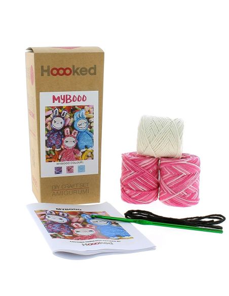 Kit crochet MyBoo - Rose