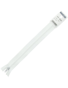 Nylon zipper Rascol - White 2