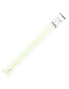 Nylon zipper Rascol - Ecru 2