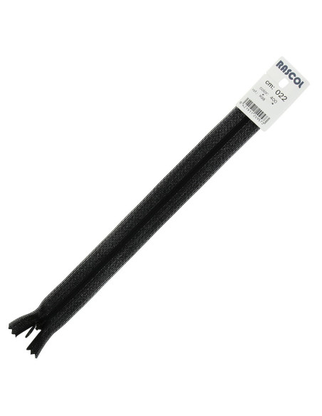Invisible zipper Rascol - Black