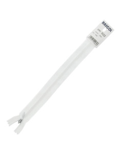 Invisible zipper Rascol - White