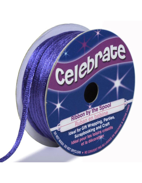 Rat tail cord Celebrate violet - 2 mm x 10 meters