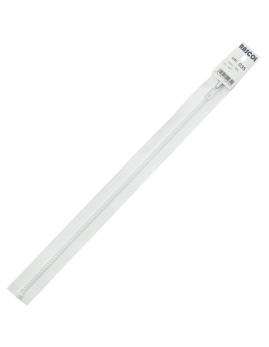 Rascol synthetic zipper - White