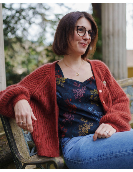 Patron de crochet - Gilet Orianne - Lise Tailor
