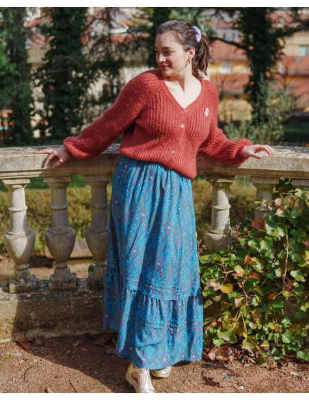 Patron de crochet - Gilet Orianne - Lise Tailor