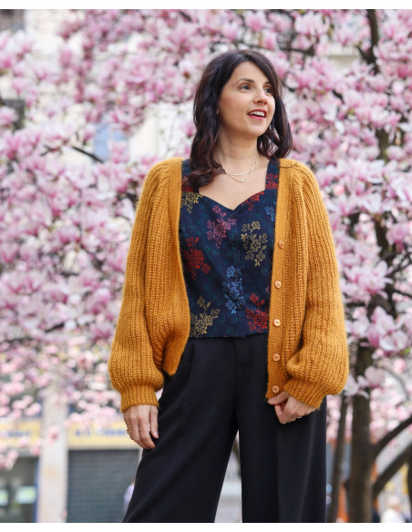 Patron de crochet - Gilet Orianne - Lise Tailor