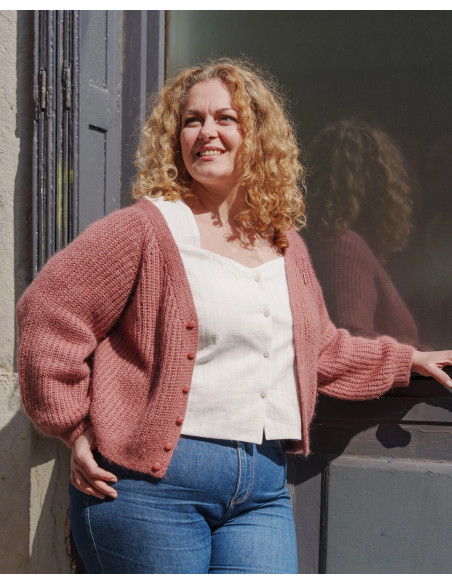 Patron de crochet - Gilet Orianne - Lise Tailor