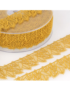 Lace leaves - Mustard