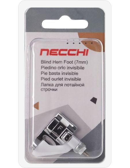 Pied ourlet invisible Necchi 7 mm