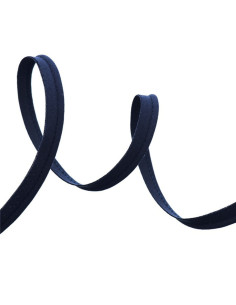 All-textile piping 10 mm - Midnight blue
