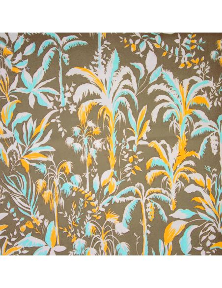 Tissu short de bain - Feuilles de palmier