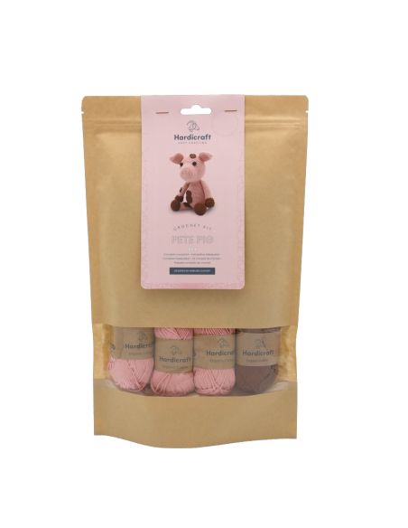Kit crochet - Pete le cochon