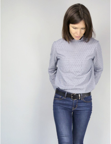Passion Blouse Pattern - Atelier Scämmit