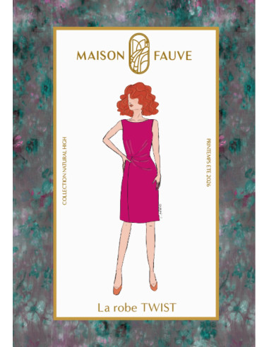 Patron de robe Twist - Maison Fauve