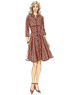 Dress pattern - Butterick 6702 2