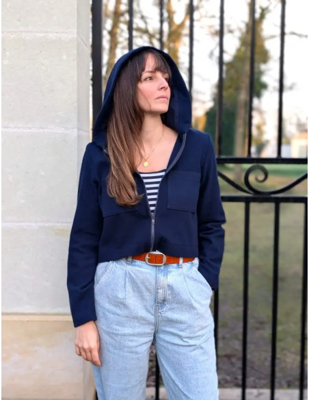 Patron de gilet Naya - Anna Rose patterns