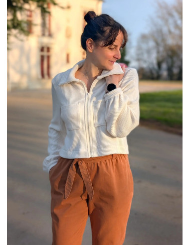 Patron de gilet Naya - Anna Rose patterns