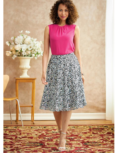 Jacket, dress, top, skirt, and pants pattern - Butterick 6718