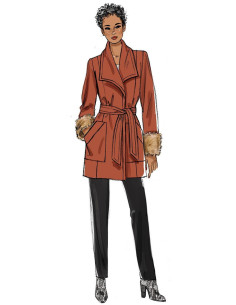 Outerwear and Belt Pattern - Butterick 6720 2