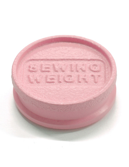 Poids pour patron Candy - Rose pastel
