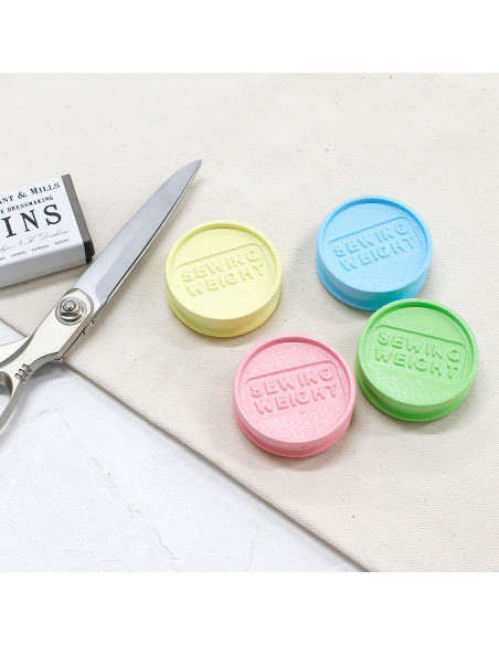 Poids pour patron Candy - Rose pastel