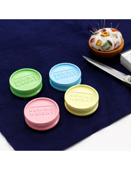 Poids pour patron Candy - Jaune pastel