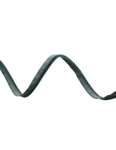 Velvet clothing piping - Anthracite gray