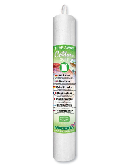 Tear-Away Stabilizer Cotton Soft - Wide Width